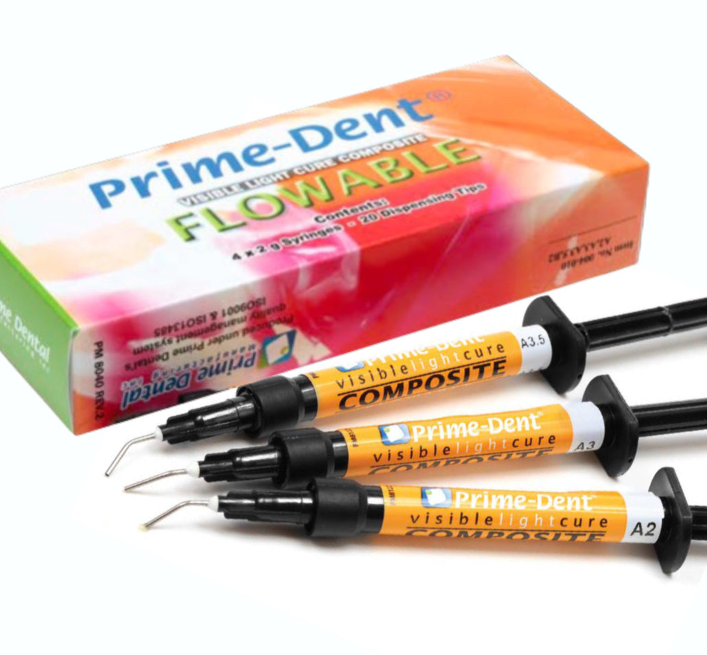 Flowable Composite kit 4 x 2gm Syringes image 0
